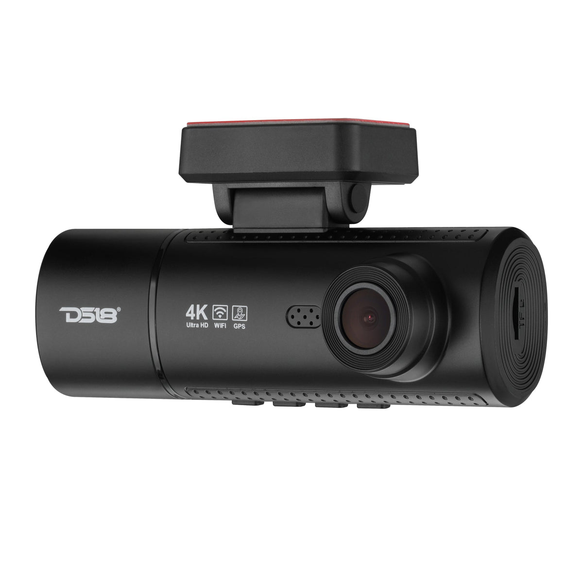 4K Triple Dash Camera with Front, In-Cabin and Rear Cameras, Wi-Fi, GPS and 3.16” IPS Display