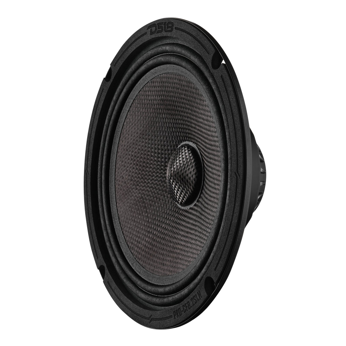 8” Slim Motorcycle & Motorsports Loudspeaker With Neodymium Magnet and Water Resistant Carbon Fiber Cone | 200W RMS 2-Ohm