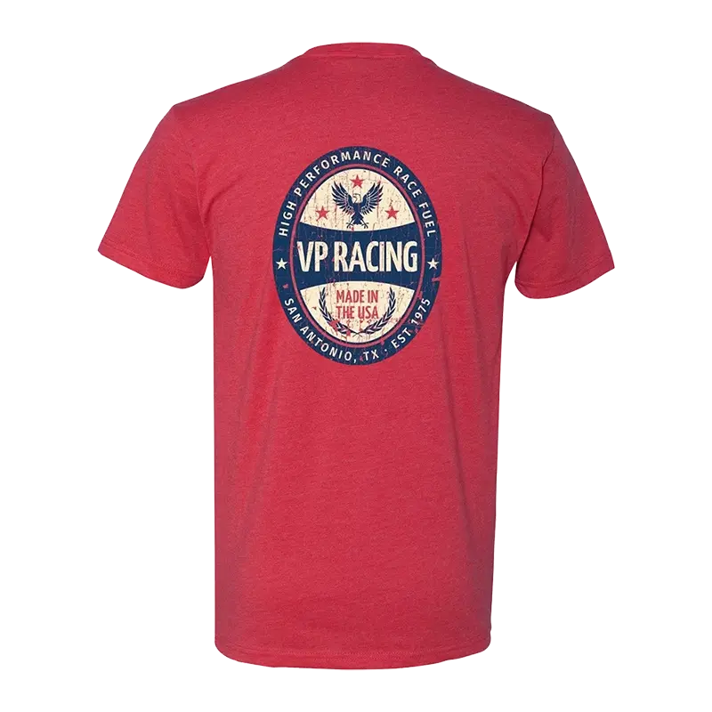 VP Racing High Performance Brew Cardinal Red T-Shirt