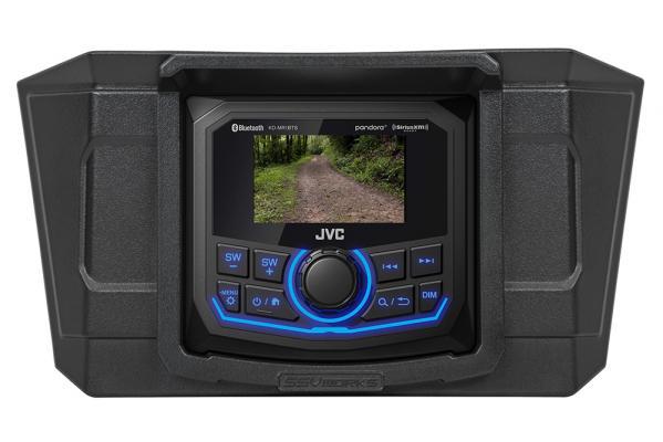 2020-2024 Polaris RZR Pro Series JVC MR3 Media-Receiver Plug-&-Play Kit