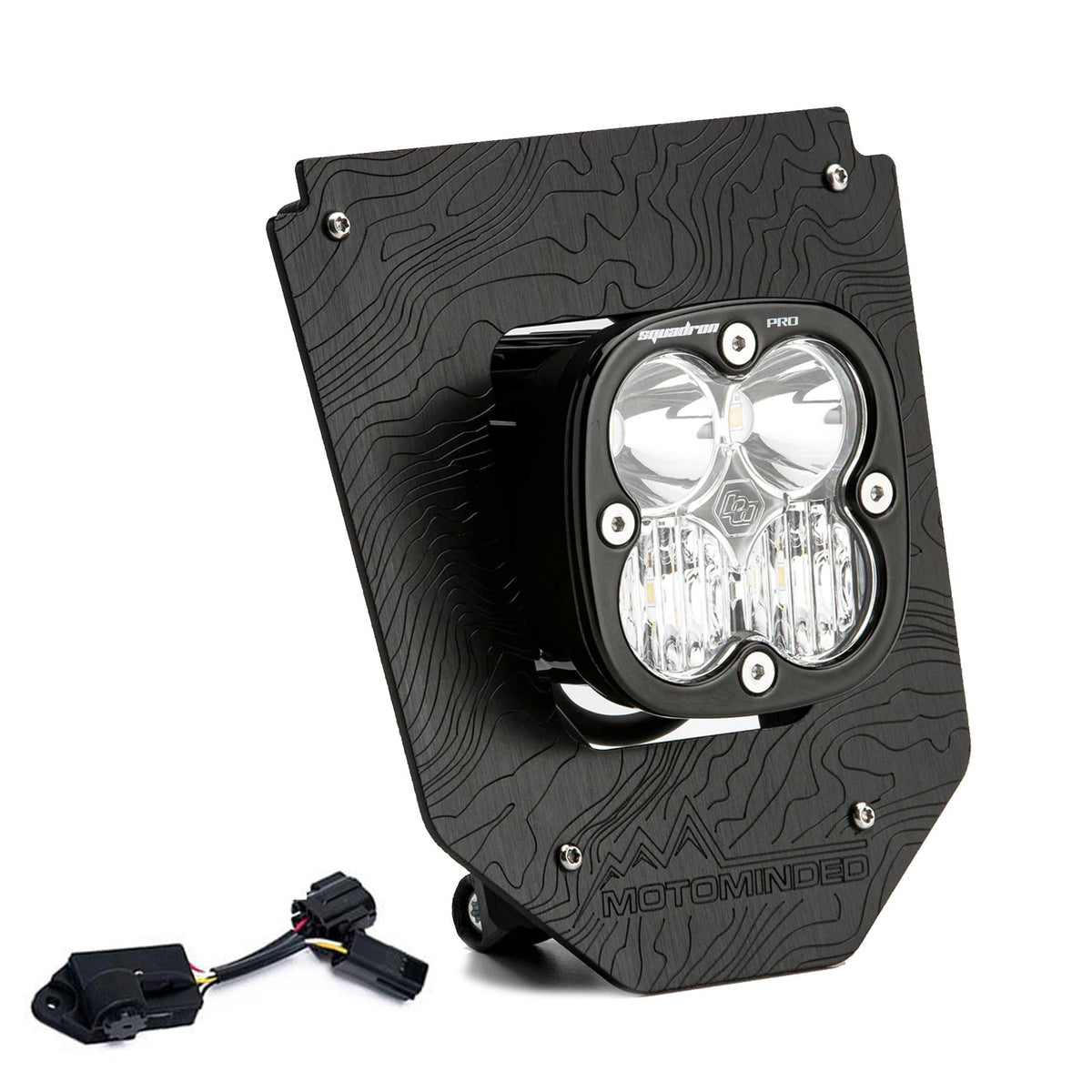 Husqvarna Squadron Pro (D/C) LED Headlight Kit w/ Dimmer 2024-Up Husqvarna FE-S, FE, TE Baja Designs