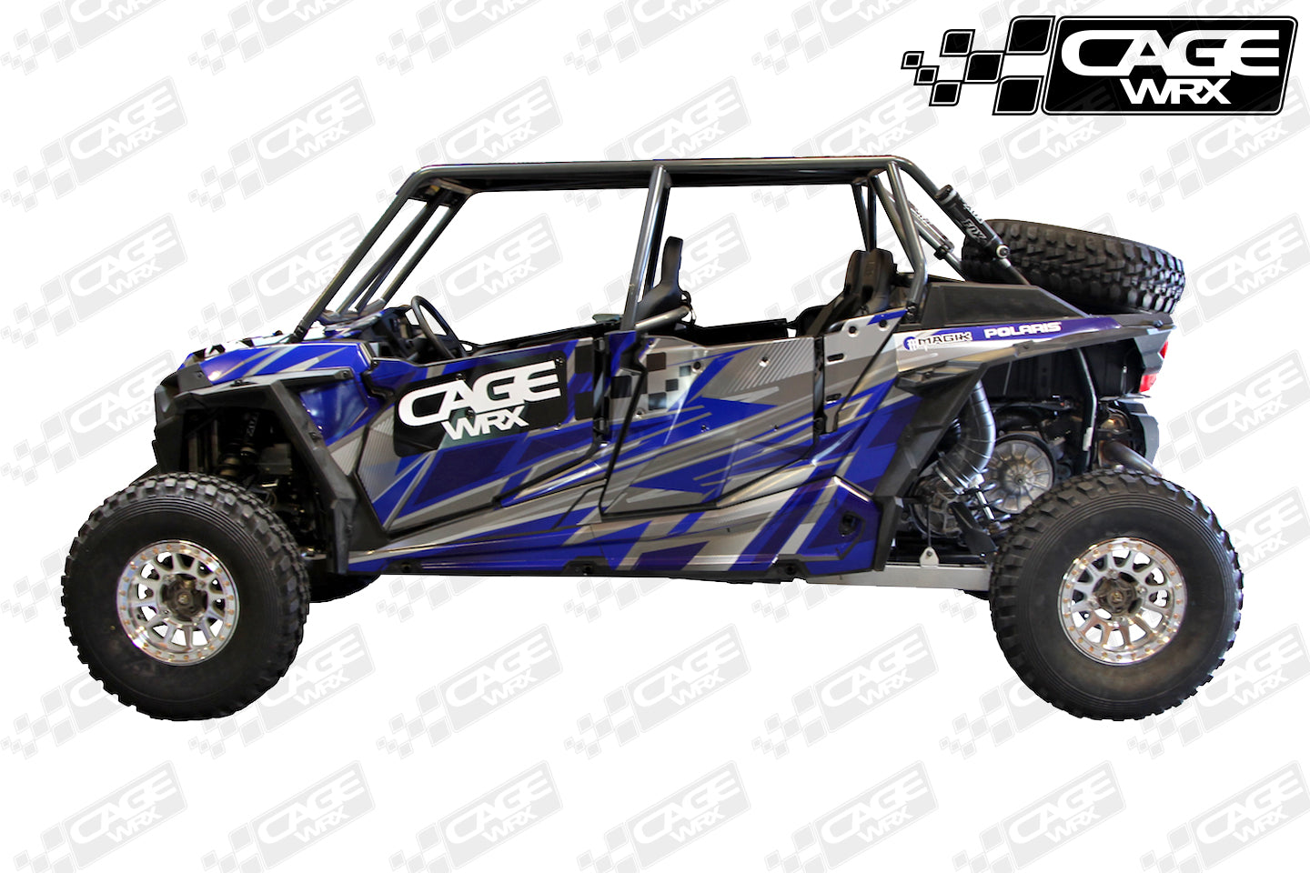 Polaris RZR XP4 / XP4 Turbo (2014-2018) Roll Cage | ASSEMBLED | "BAJA SPEC"