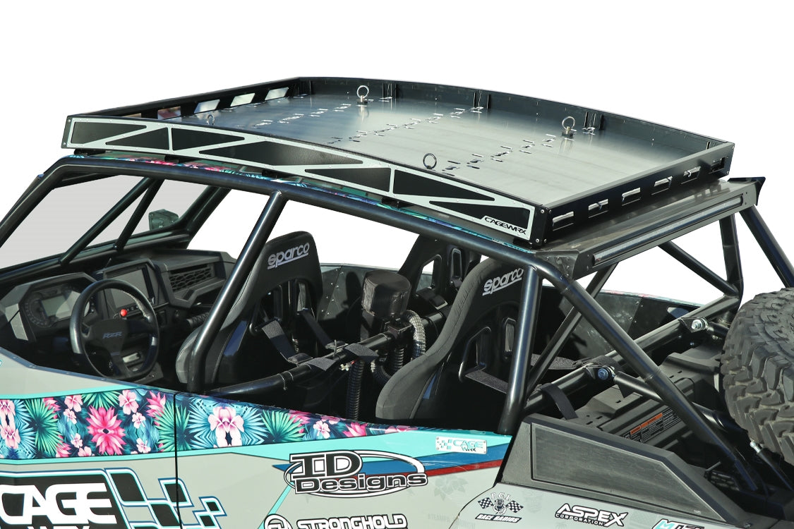 Polaris RZR Roof Rack | ASSEMBLED | "SUPER SHORTY" | XP4 / XP4 Turbo / XP Turbo S4 (2014-2023)