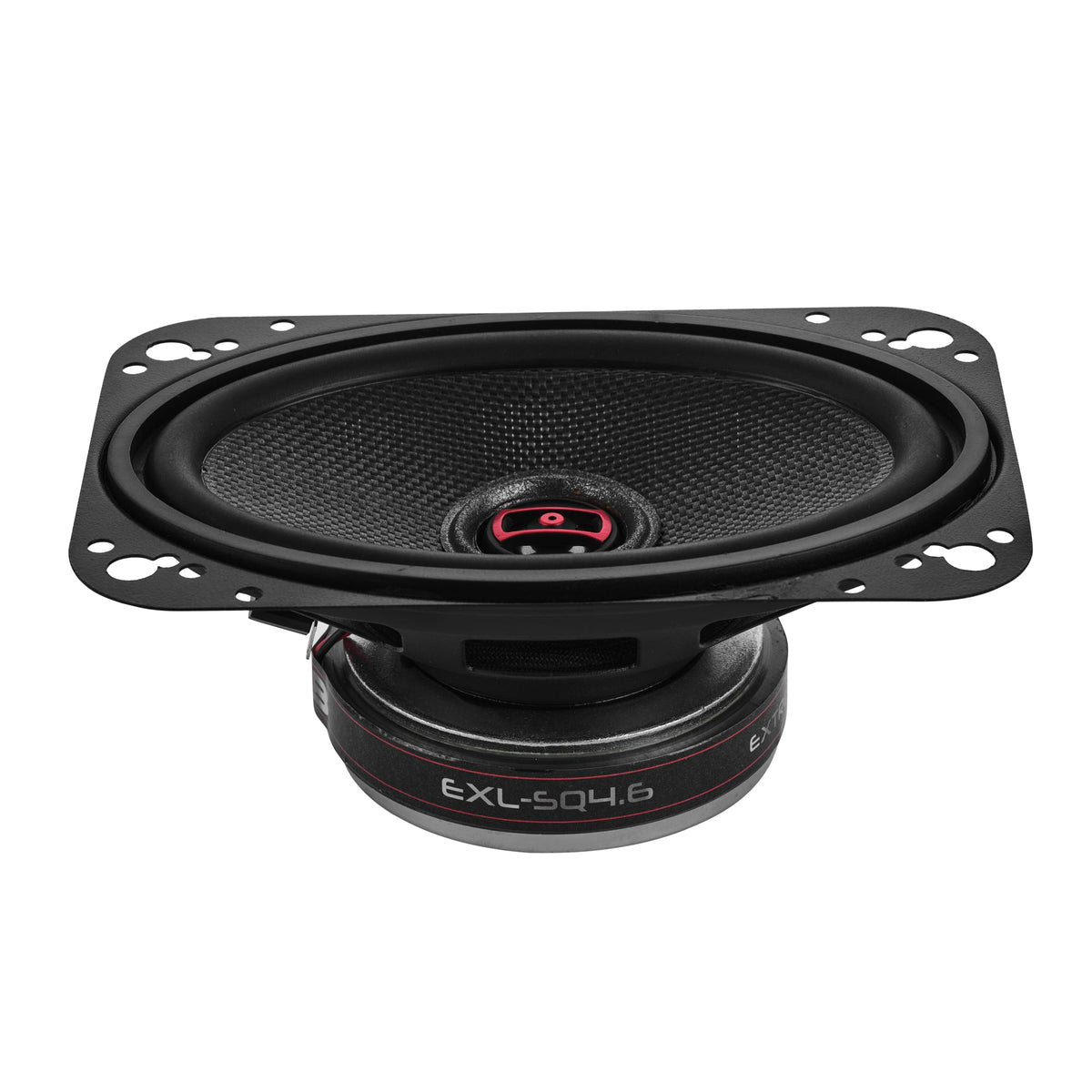 EXL 4x6” 2-Way Coaxial Speaker with Fiber Glass Cone | 60W RMS 3-Ohm