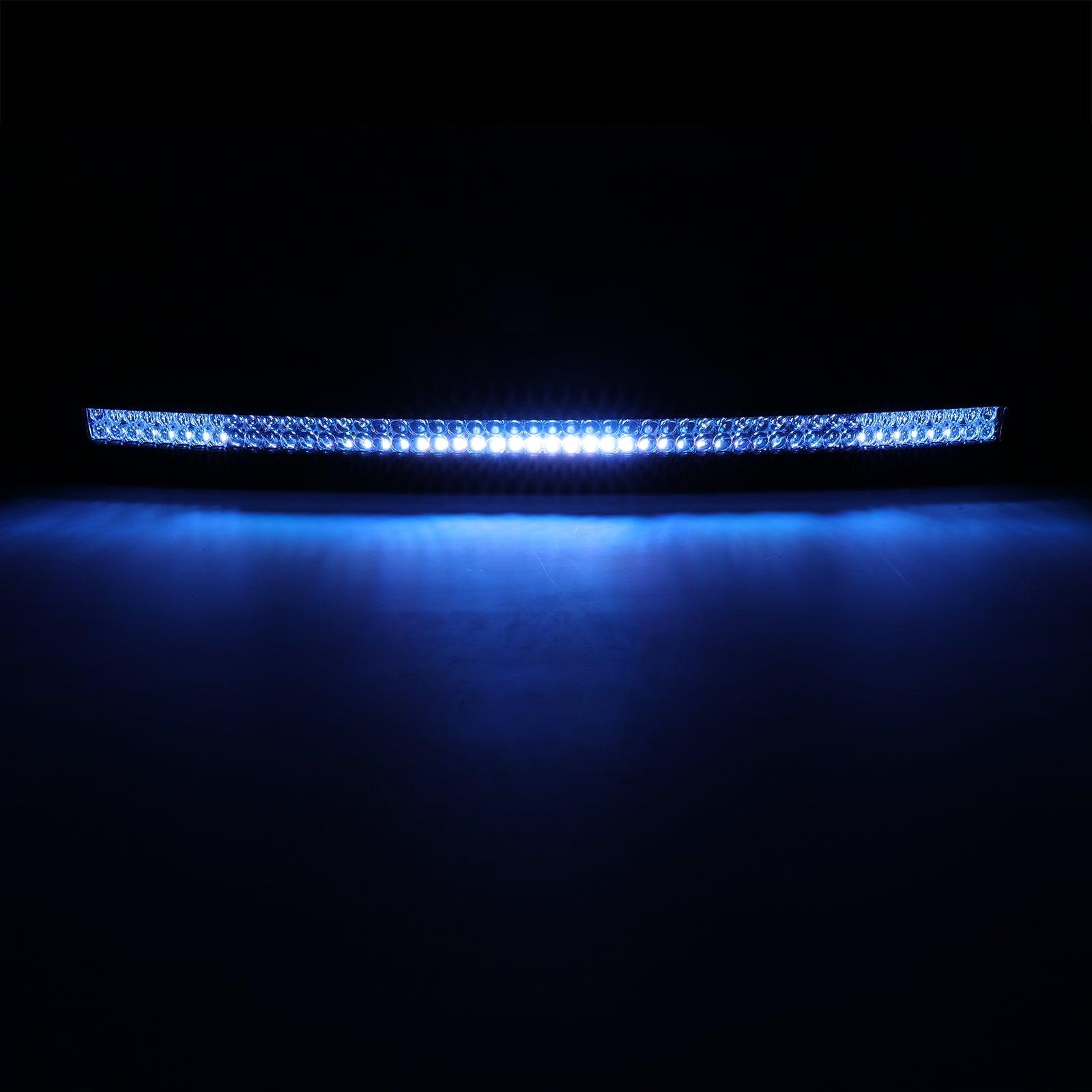 New 52 Inch V-PRO Series Curved RGBW Color Changing Off Road Led Light Bar for ATV UTV SIDE BY SIDES