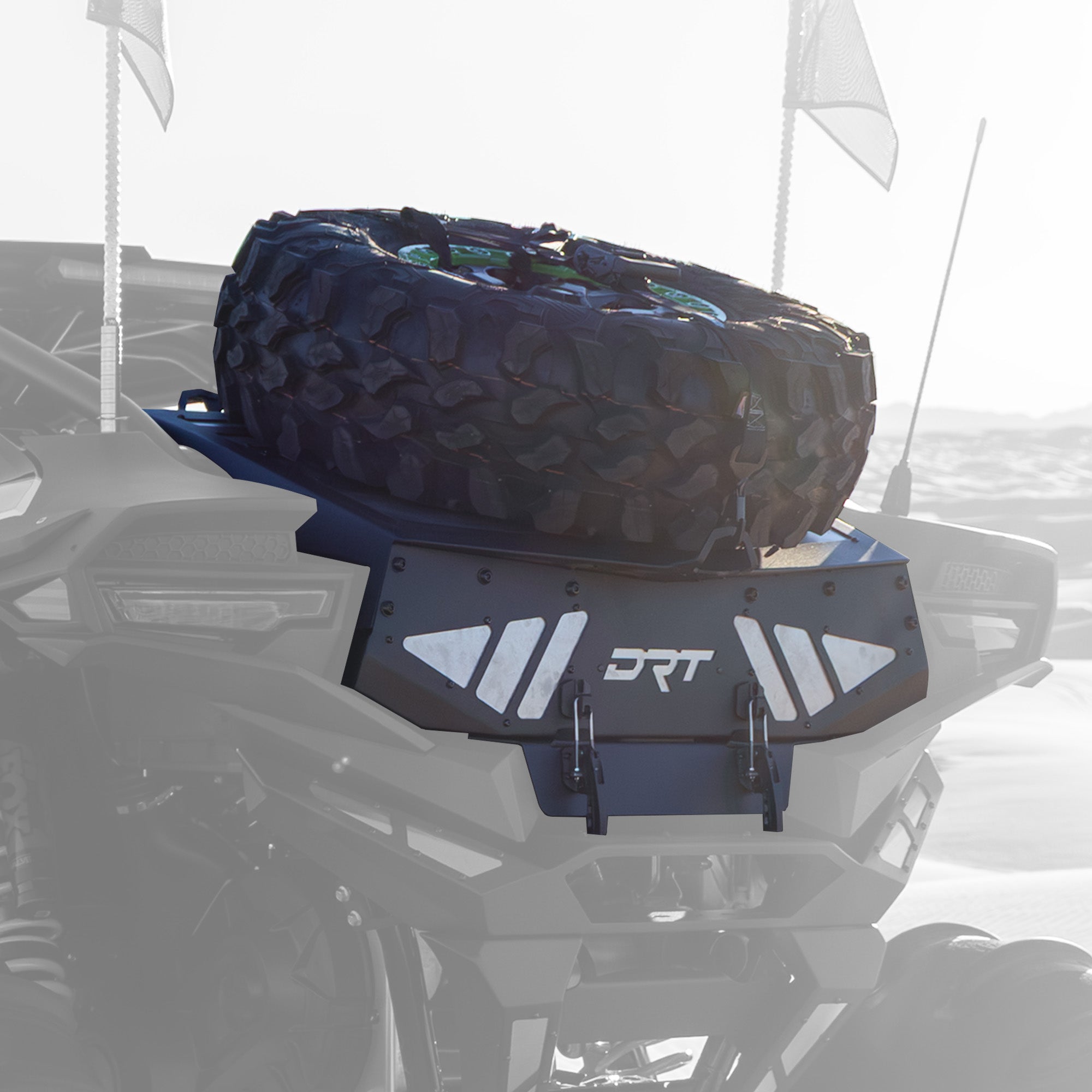 Tire Carrier / Trunk Enclosure System for Kawasaki Teryx H2