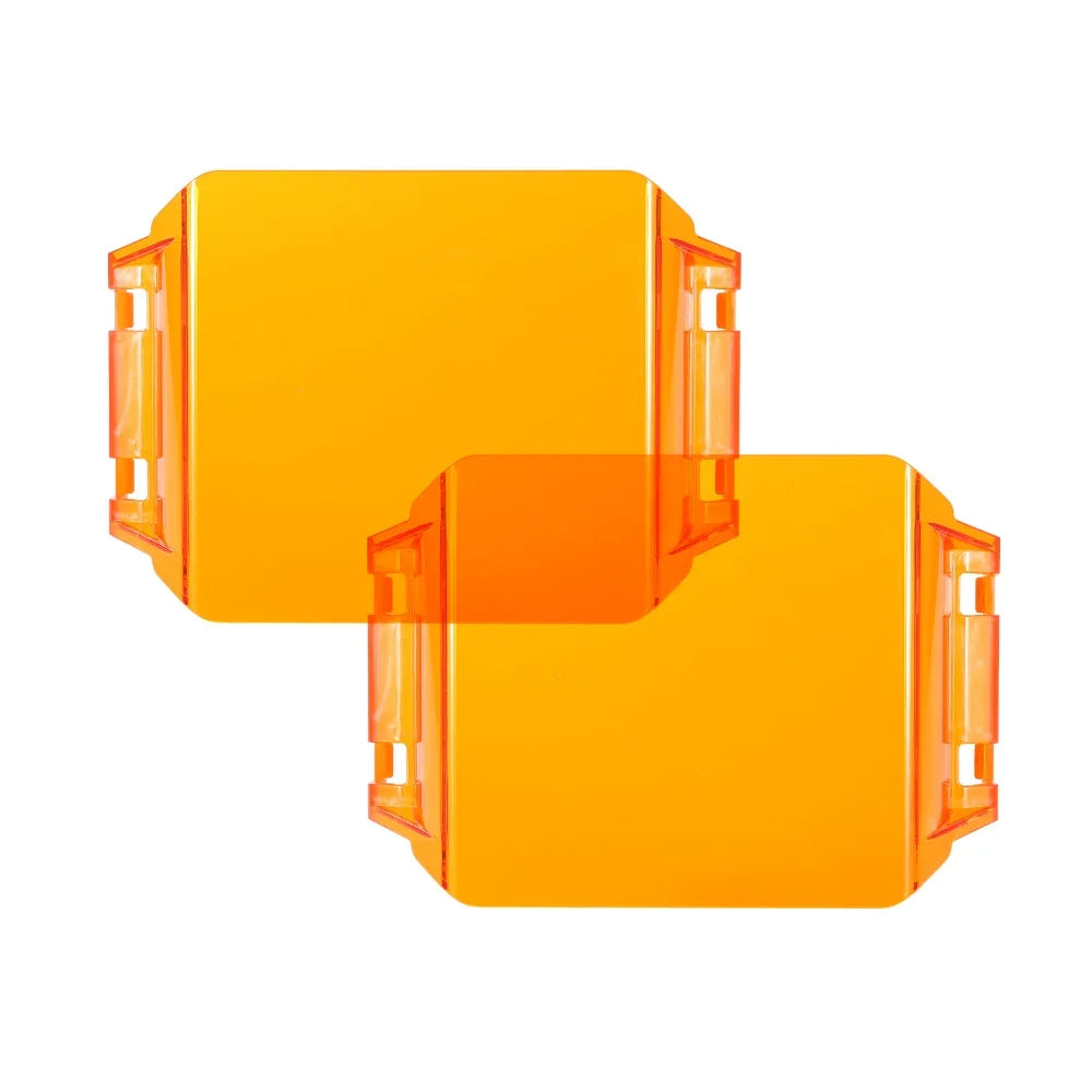 V-MAX Series 4/5/7 Inch LED Pod Lights Dark Amber Cover Light Shield Cover