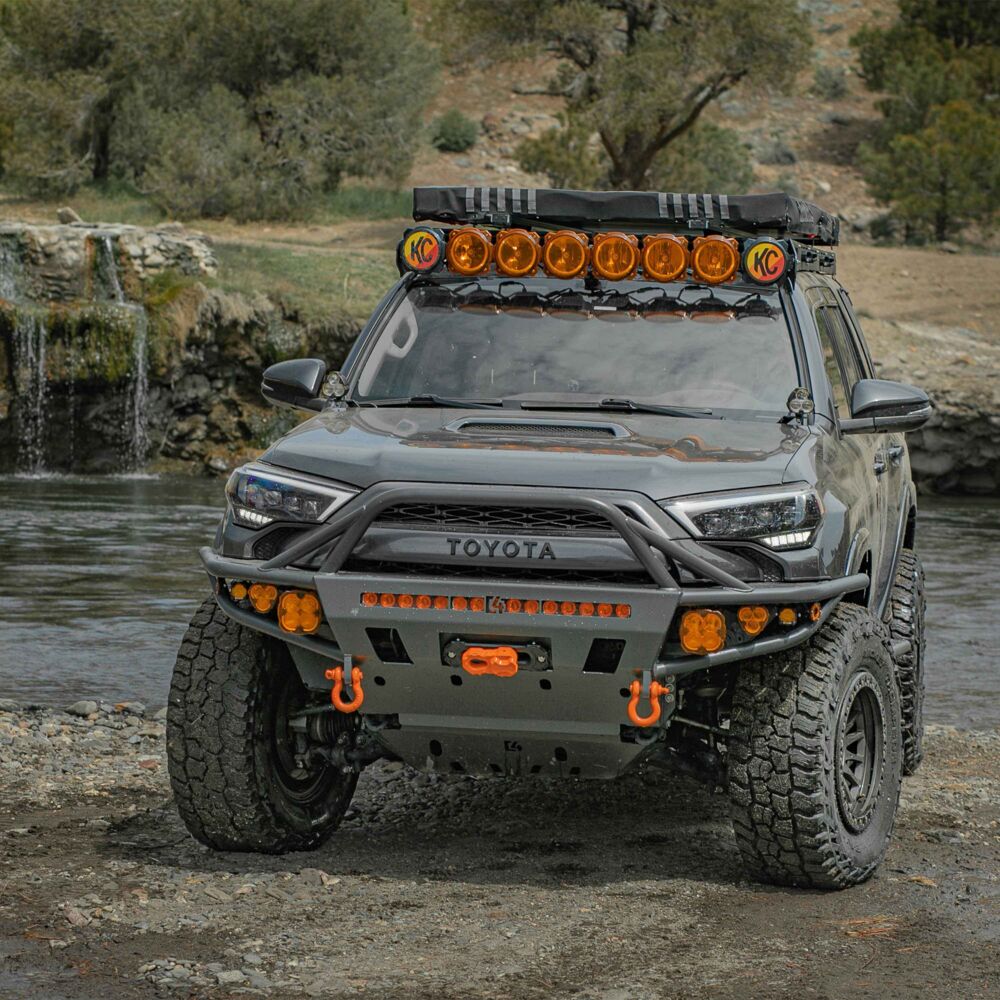 Bracket Set - Pillar / Ditch Mount - Pair - for 10-24 Toyota 4Runner - # 73500