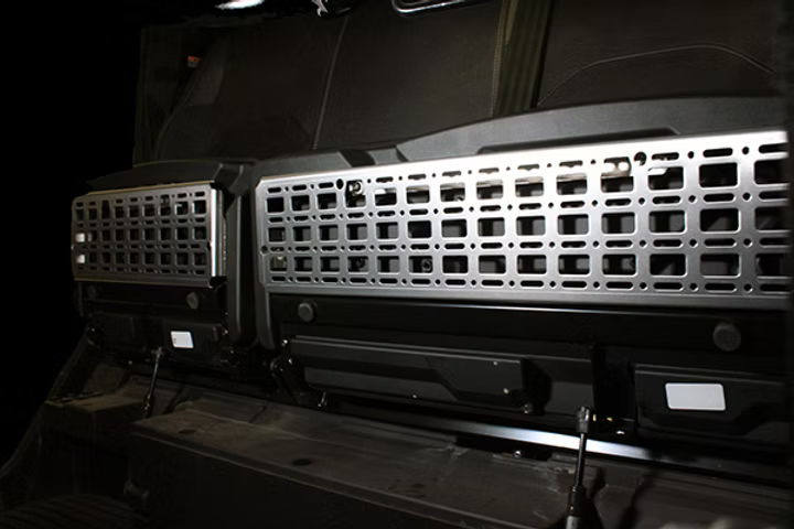 Mac Designs Polaris Xpedition Rear Seat Molle Panel