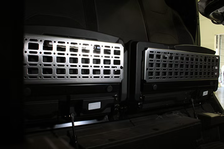 Mac Designs Polaris Xpedition Rear Seat Molle Panel