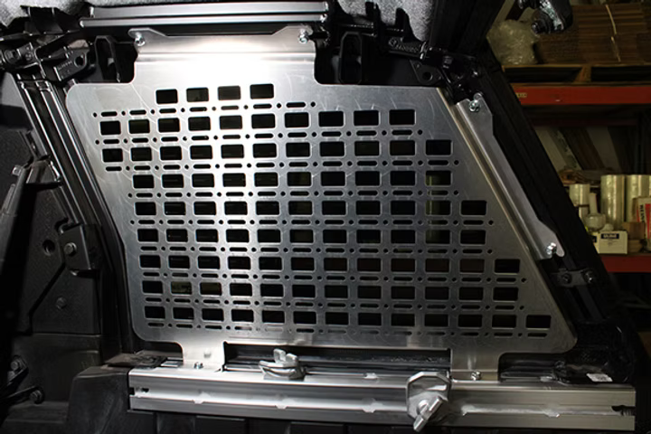 Mac Designs Polaris Xpedition Rear Window Molle Panel