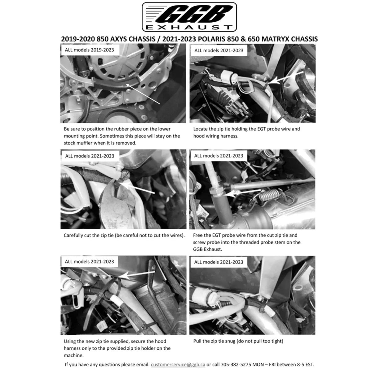 2021-2025 Polaris 650 MATRYX INDY / VR1 / SWITCHBACK ASSAULT Mountain Muffler