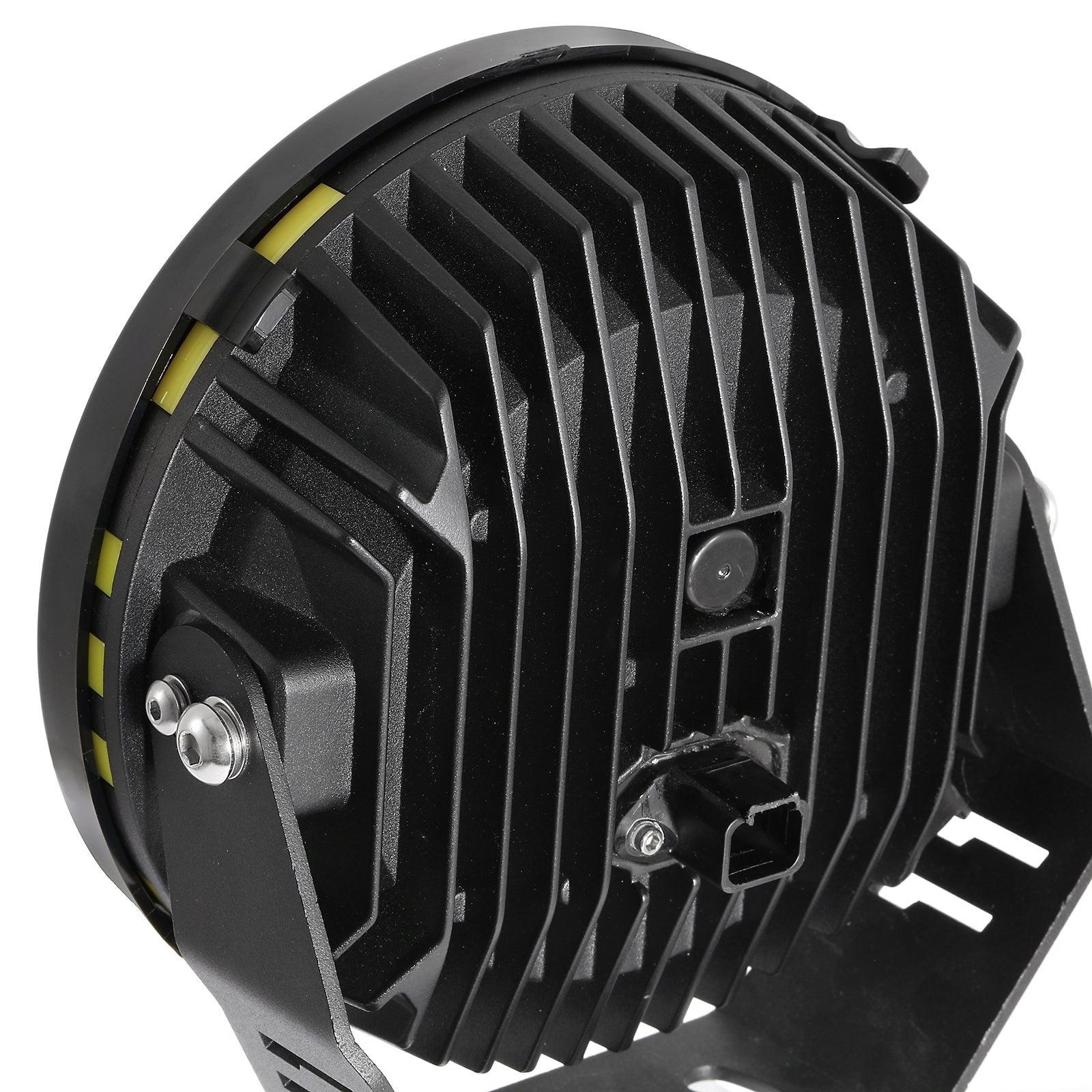 360 PRO/RAY-L Series 7/9 Inch LED Driving Lights Black Cover Light Shield Cover