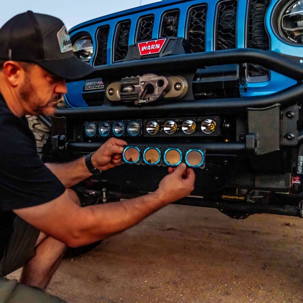 FLEX ERA® LED Light Bar - Bezel Kit for 10" Segments - Blue - # 30580
