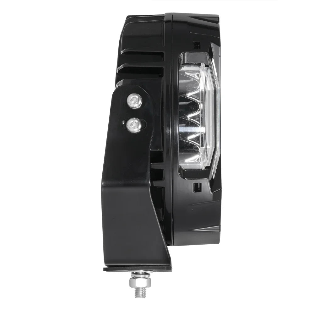 V-ULTRA Series | 9 Inch 300W LED Side Shooter White Driving Lights with Amber DRL