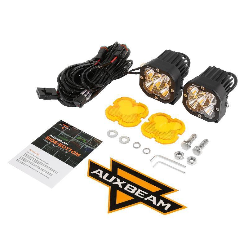 XP-ULTRA Series 3 Inch 80W 9600LM LED Pods Lights White&Amber