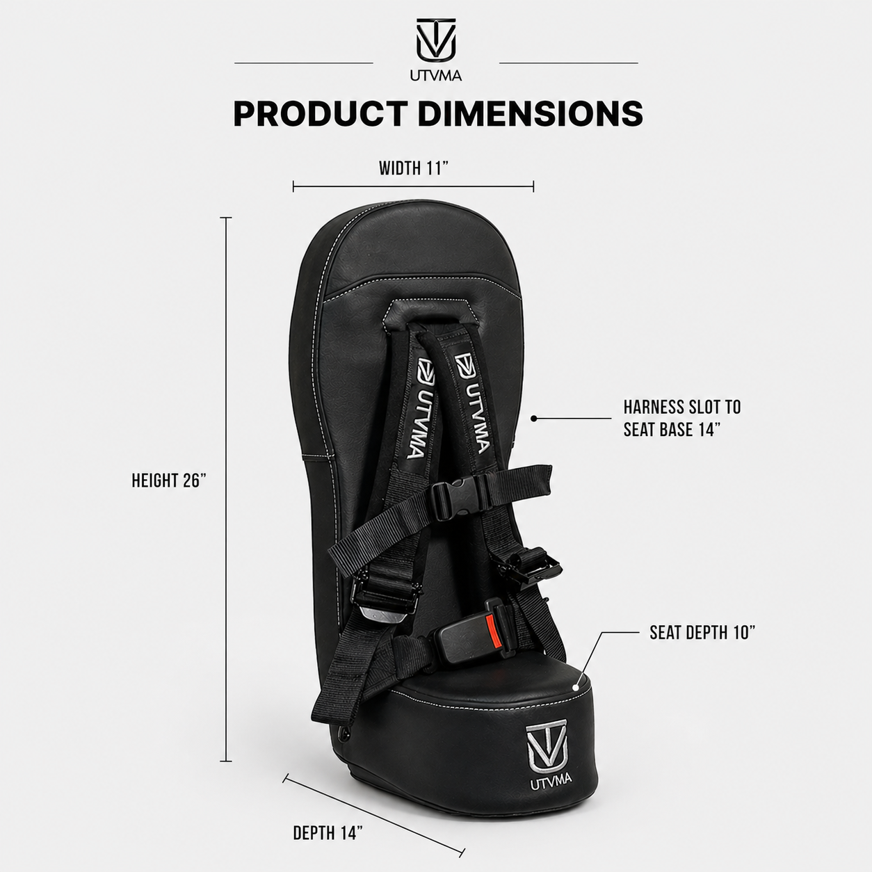 RZR 4 Turbo R Rear Bump Seat (2020-2024)