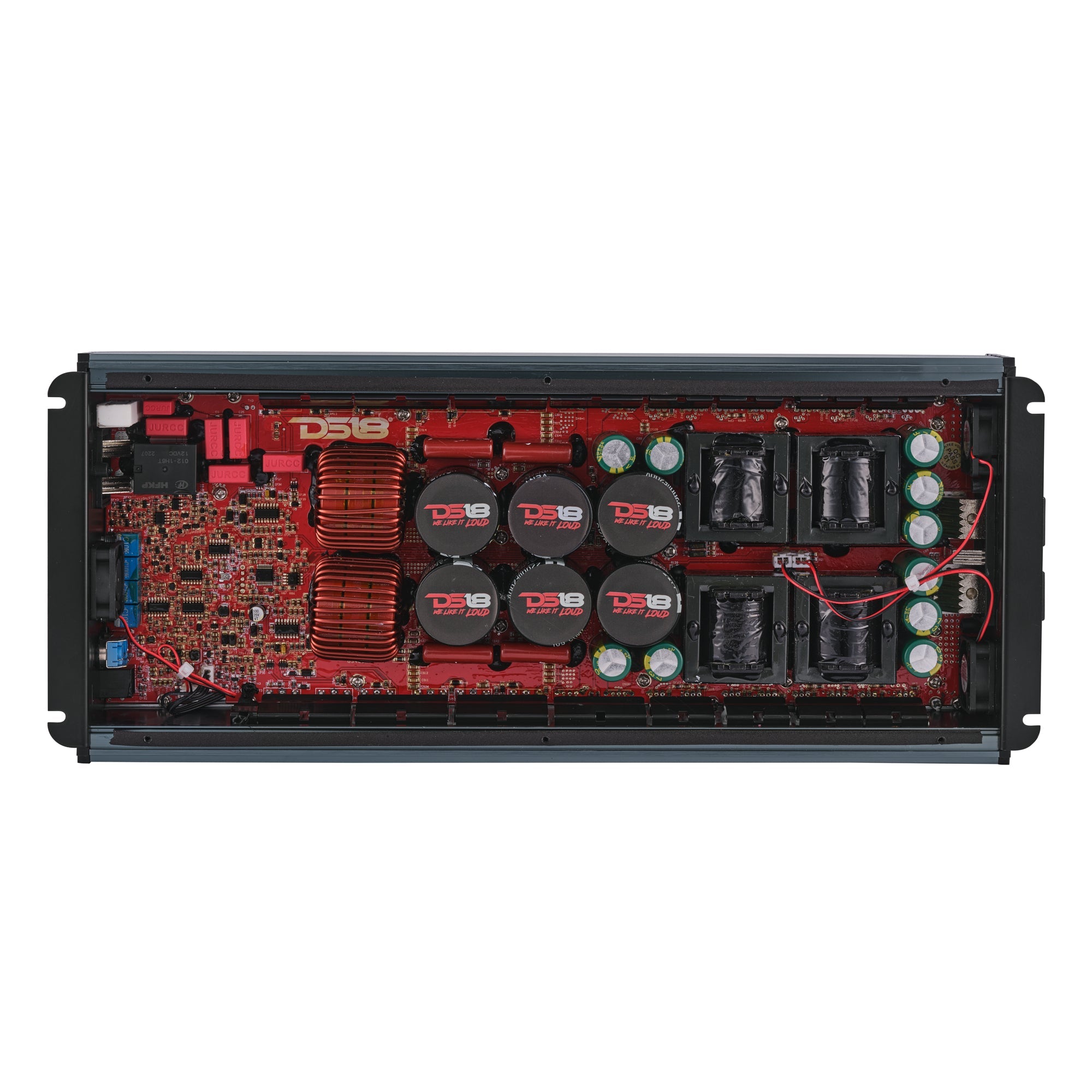 FRP Compact Full-Range Class D 1-Channel Amplifier 8,000 Watts Rms @ 1-Ohm