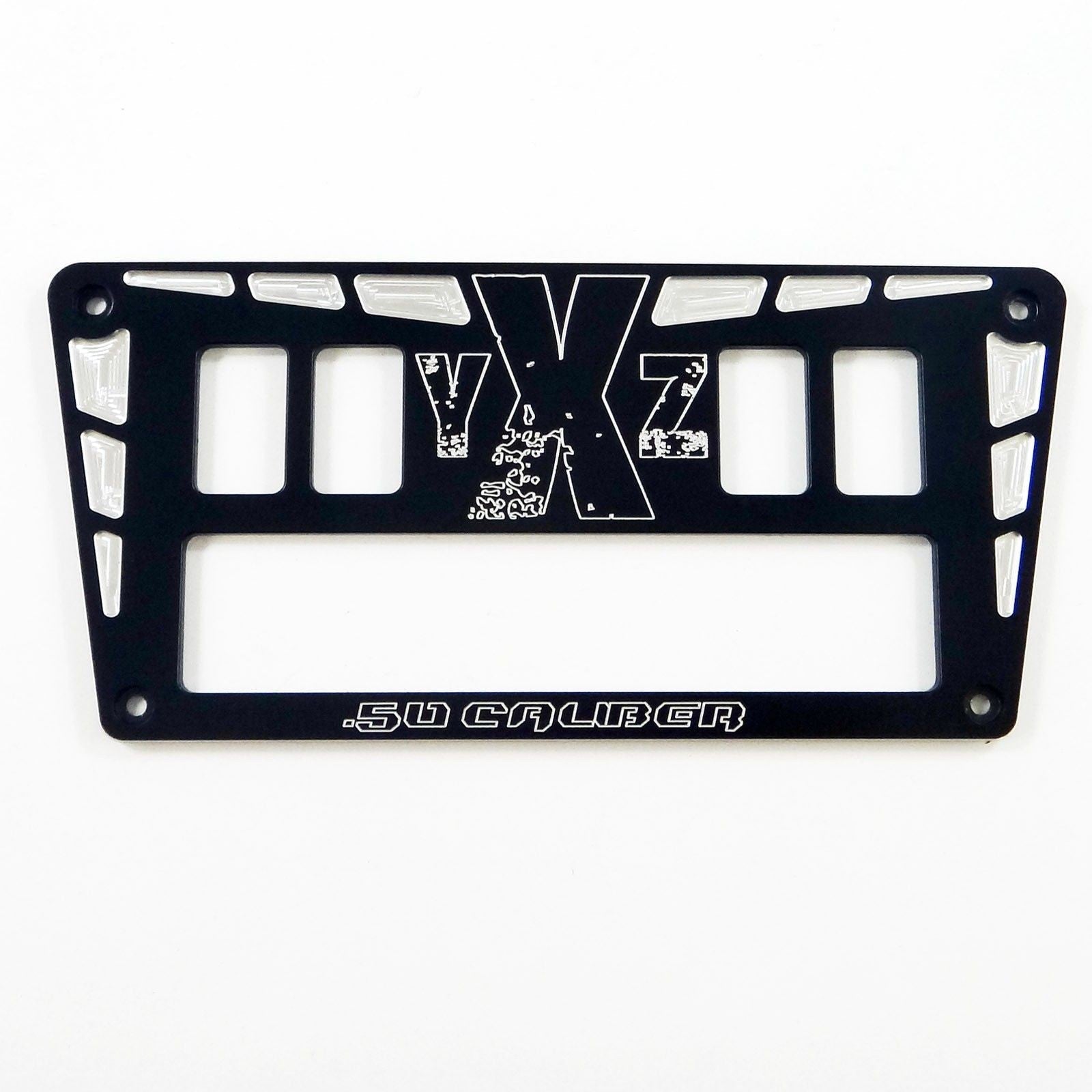 YXZ 1000R Custom CNC 4 Switch Dash Panel