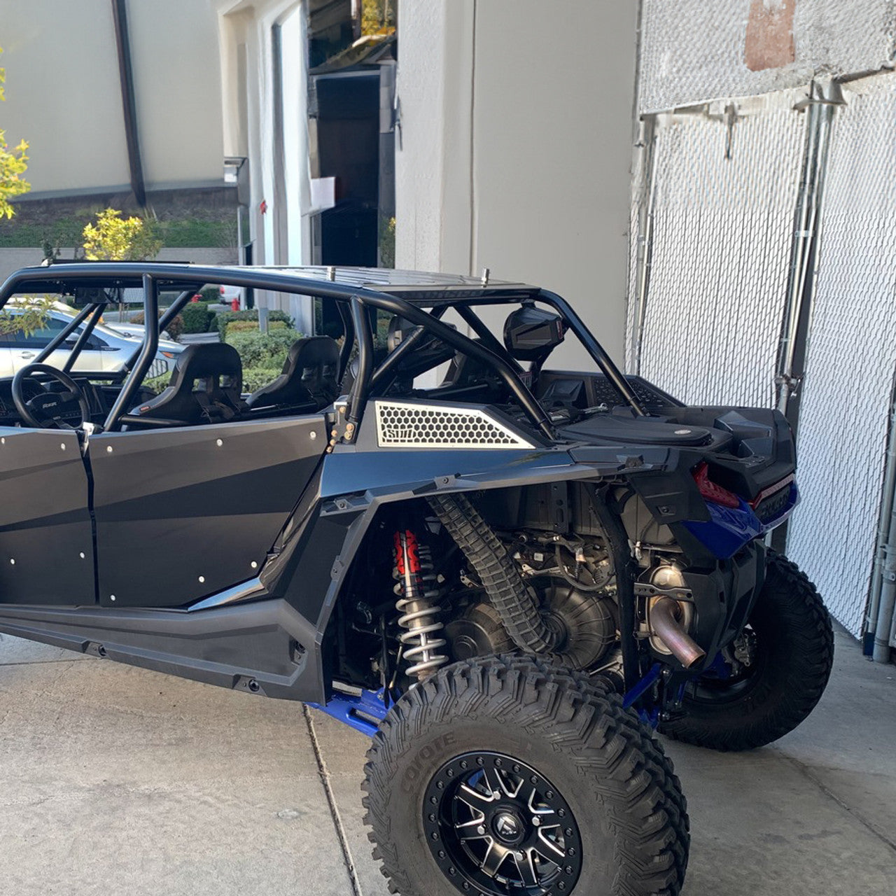 SDR RZR TURBO Bed Side Grille