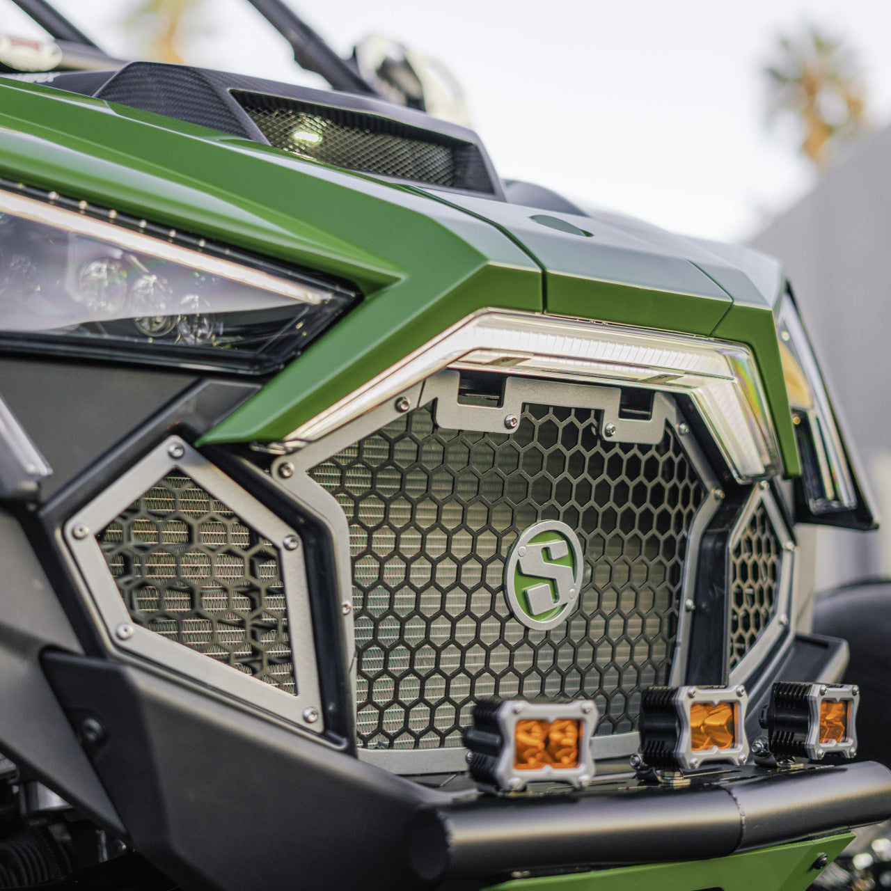 SDR Polaris Pro-R/Turbo R Front Grille Kit
