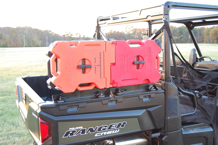 Trail Armor TA RotopaX Mount Fits all years Ranger 400, 500, 700, 800, EV, 800 Midsize, 570 Midsize, 500 Crew Midsize,  800 Crew, 6x6, 900, 900 Crew, XP 1000, XP 1000 Crew,  XP Kinetic, General, General 4, General XP and General XP 4