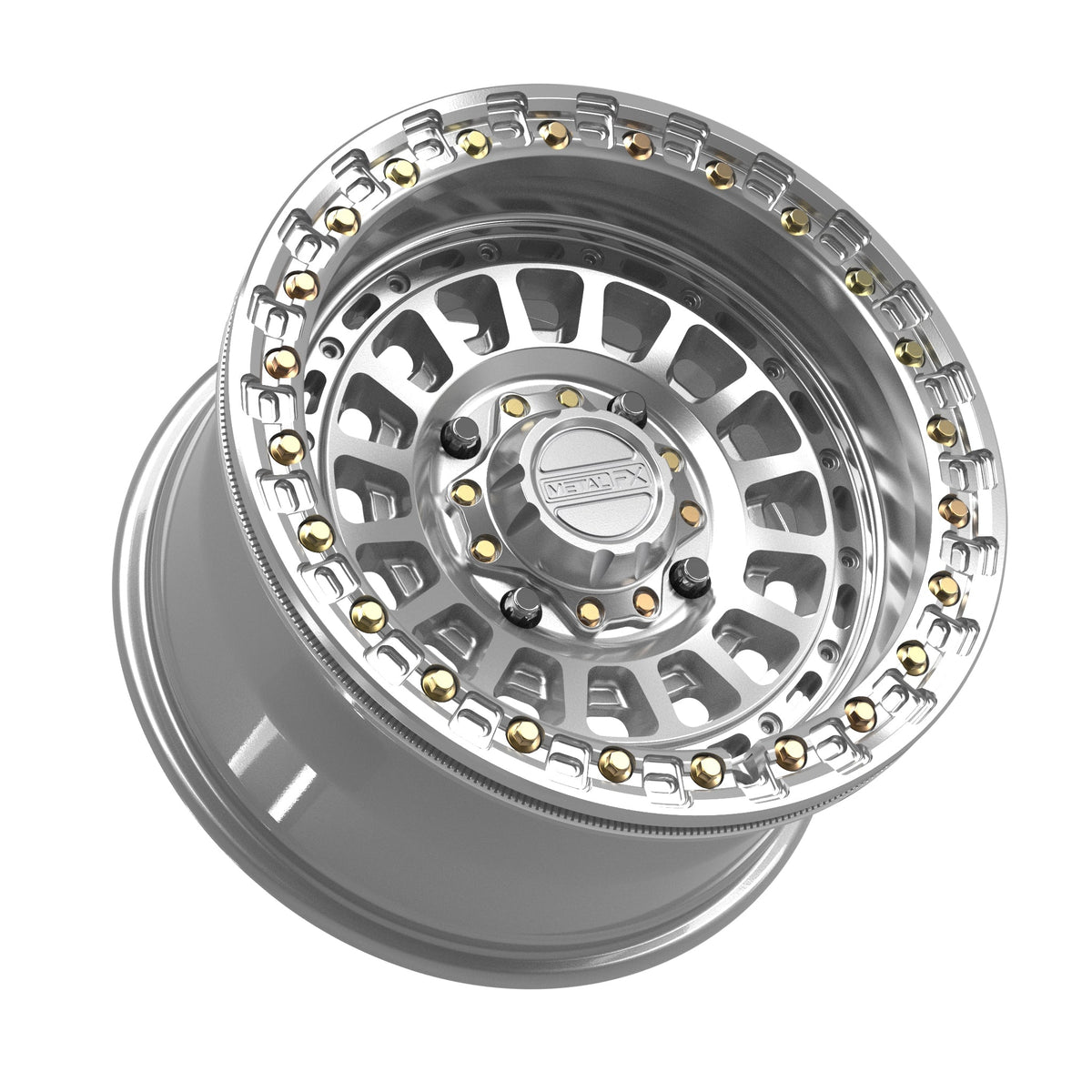 Sicario Beadlock | Gloss Silver Machined