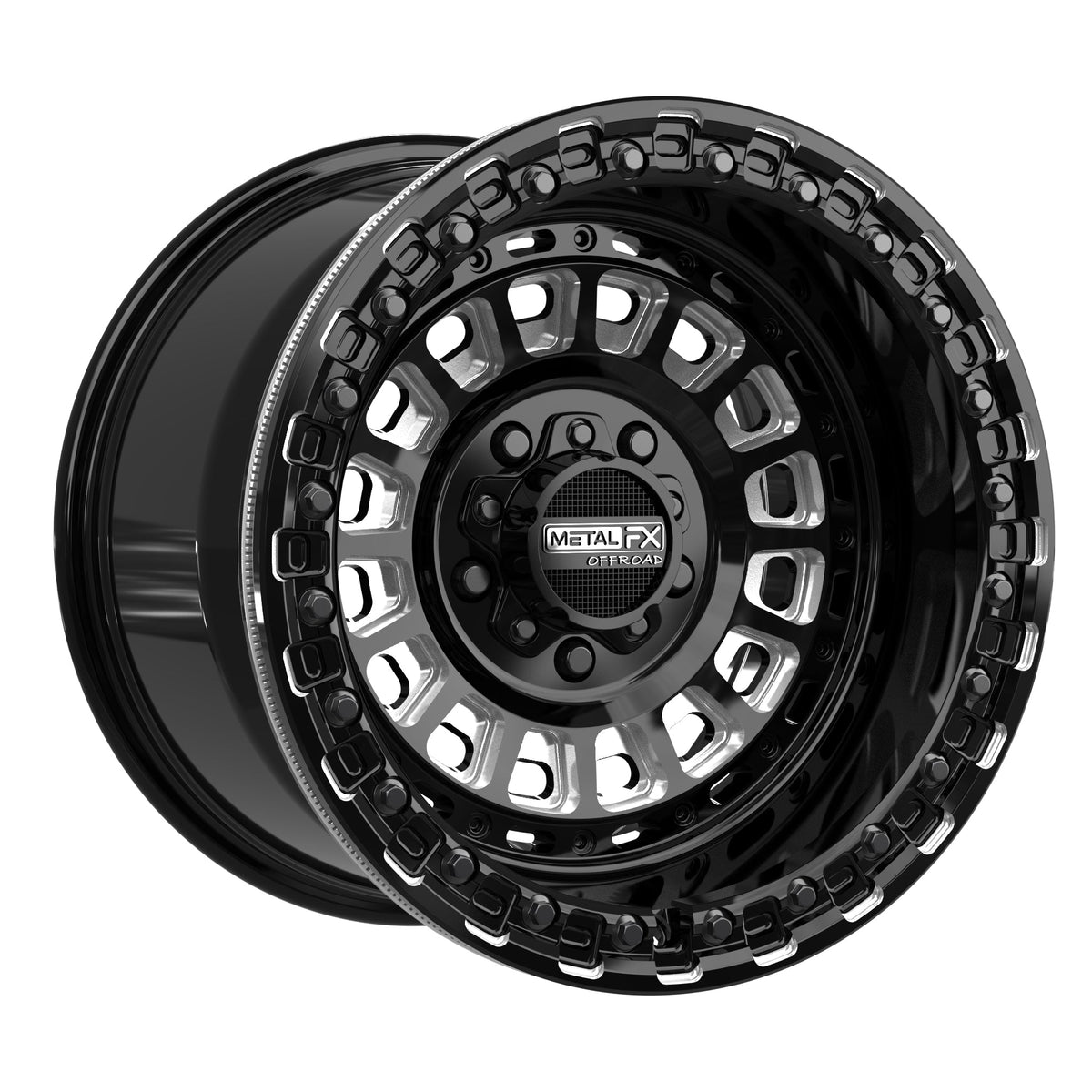 Sicario R Beadlock | Gloss Black Contrast Cut