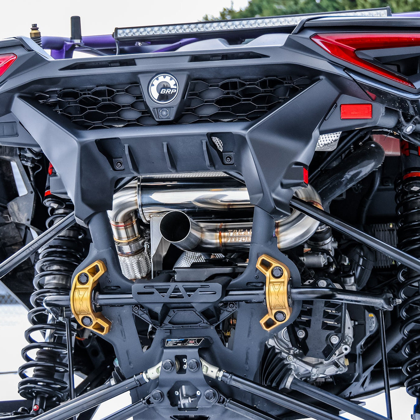Treal Performance 2024–2025 Can-Am Maverick R "Outlaw" Exhaust