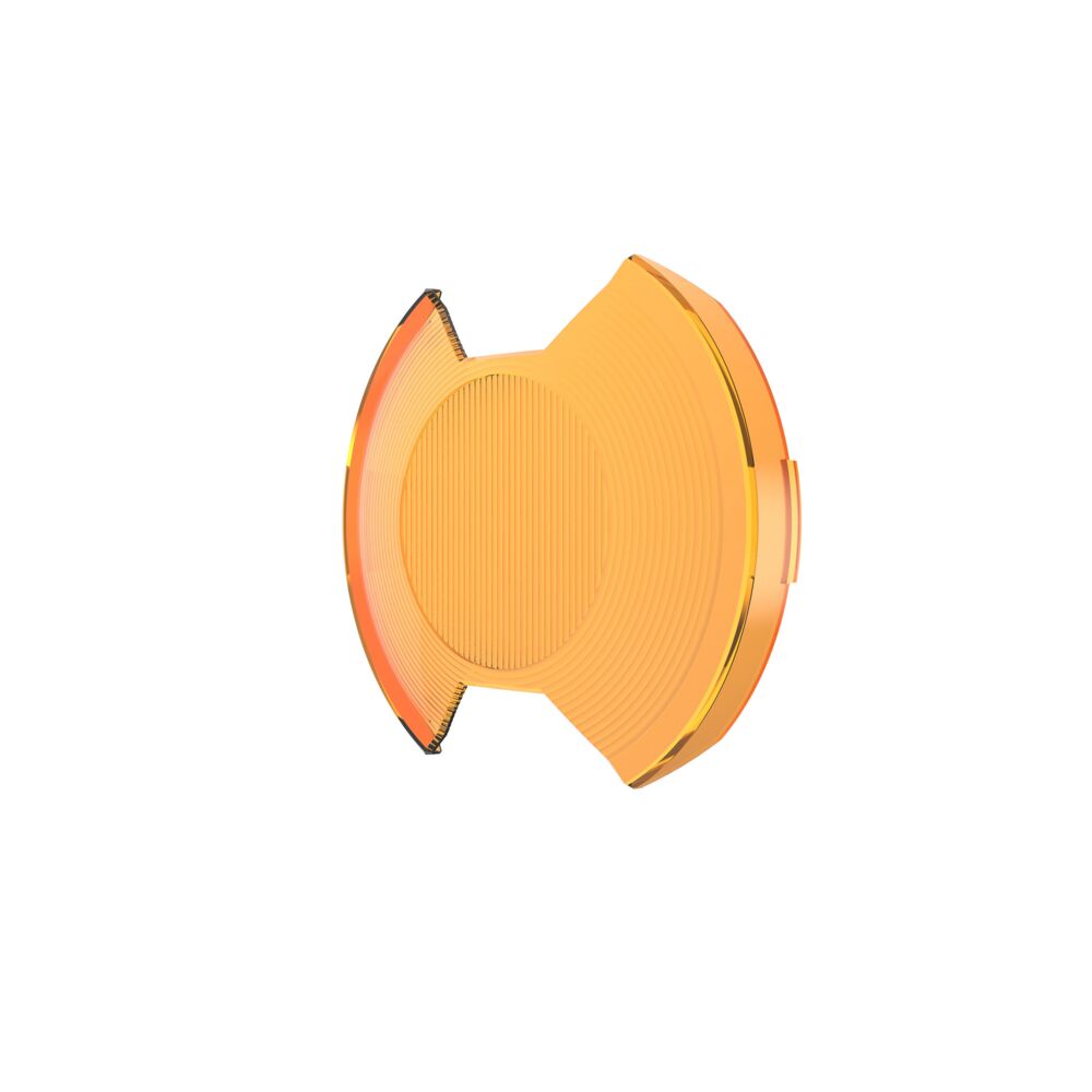 SlimLite® 6" Light Shield - Spread Beam - Amber - # 5122