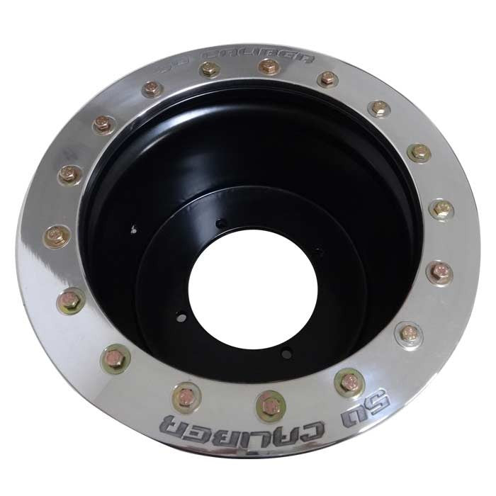 12x10 Beadlock wheel 4x156mm powdercoat .190