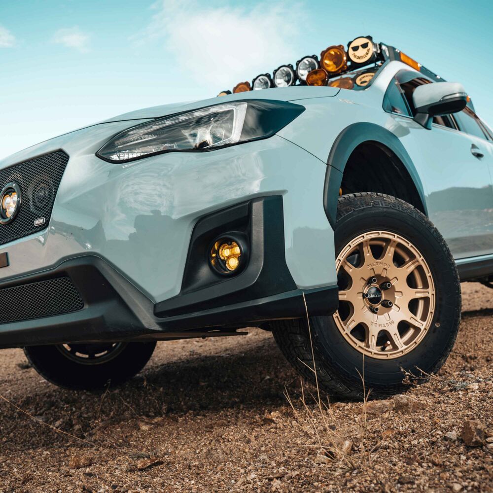 FLEX ERA® 3 Dual Mode SAE Fog LED Light Pods - 2-Light Master Kit - Subaru Crosstrek/Forester - # 97150