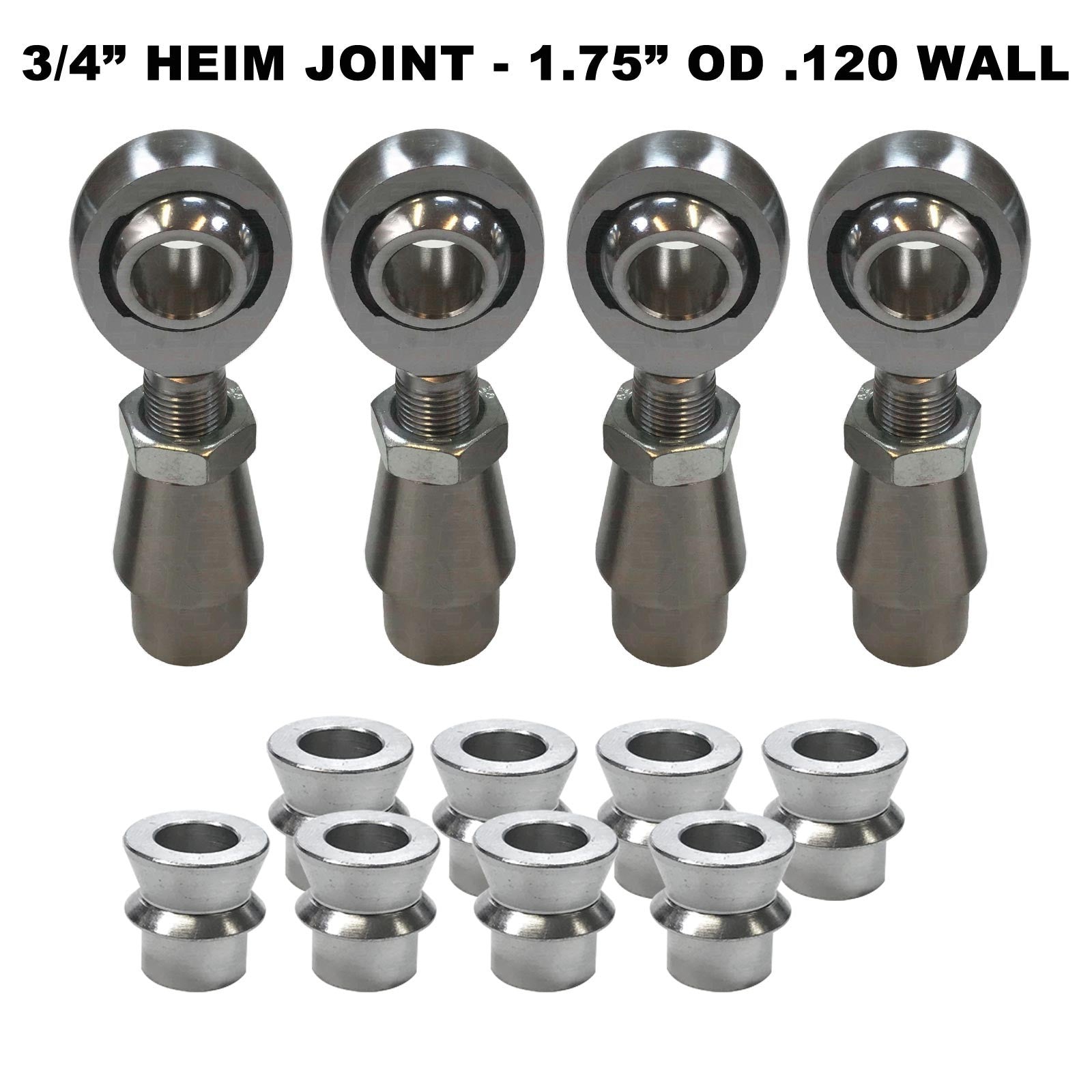 Sway Bar Link Fab Kit -  3/4" Chromoly Heim - 1.75" OD Tubing