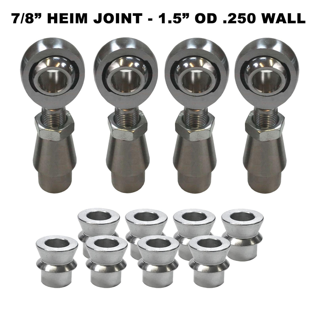 Sway Bar Link Fab Kit -  7/8" Chromoly Heim - 1.5" OD Tubing