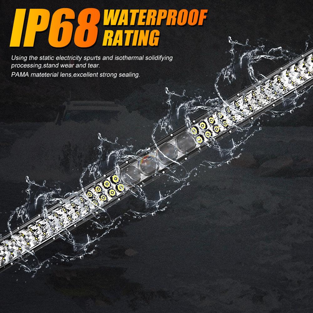 NEW 42 Inch 5D-PRO Series 44000LM Spot Beam Off Road Led Light Bar