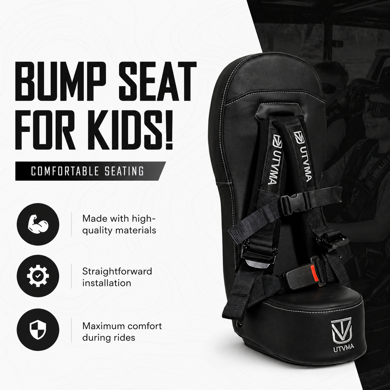 RZR 4 PRO R Rear Bump Seat (2020-2024)