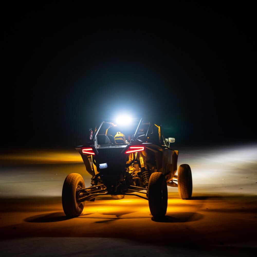 Multi-Function Chase Bar Kit - Rear-Facing LED Light Bar for Polaris RZR Turbo R / RZR Pro XP / RZR Pro S - # 98012