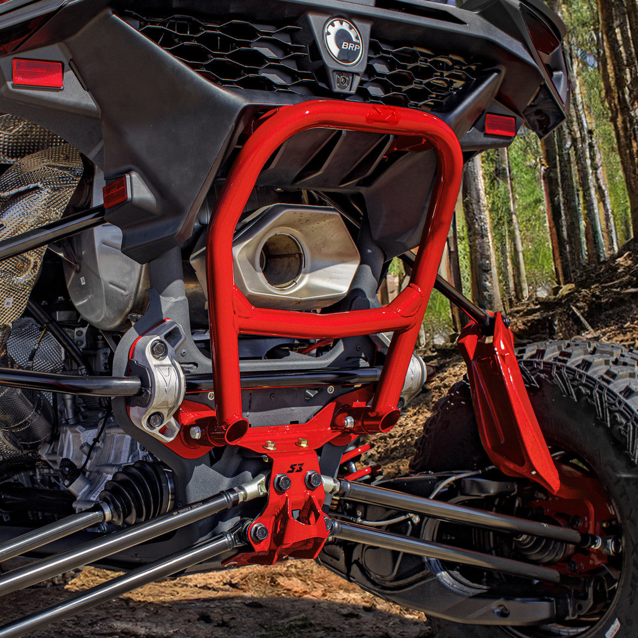 Can-Am Maverick R Rear Bumper by S3 Power Sports