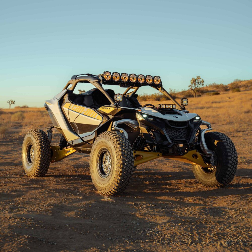 Can-Am Maverick R Overhead Light Mount (7-Lt Gravity LED) 2024-2025 - # 7363