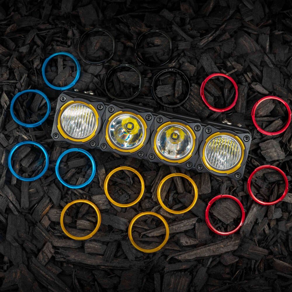 FLEX ERA® LED Light Bar - Bezel Kit for 10" Segments - Red - # 30579