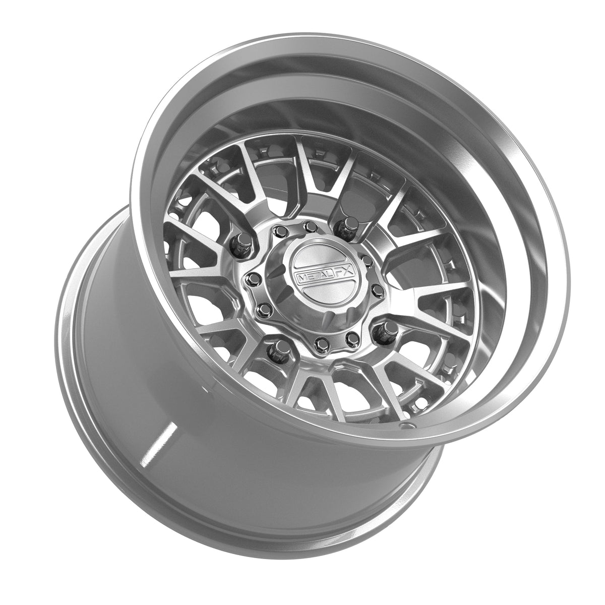 Slayer Non-Beadlock | Gloss Silver Machined