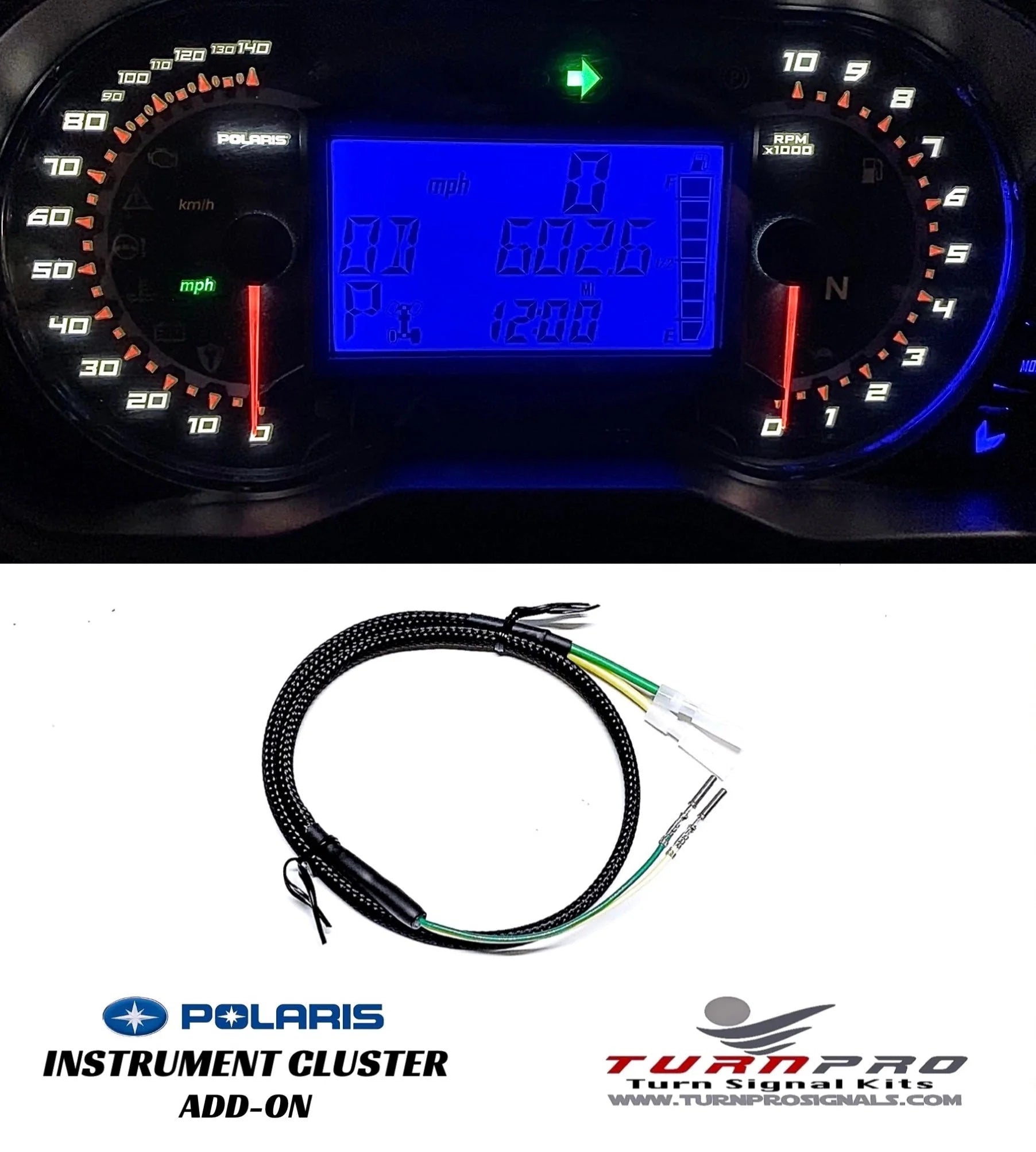 2019-23 Polaris RZR LED Fang Plug & Play Signal System