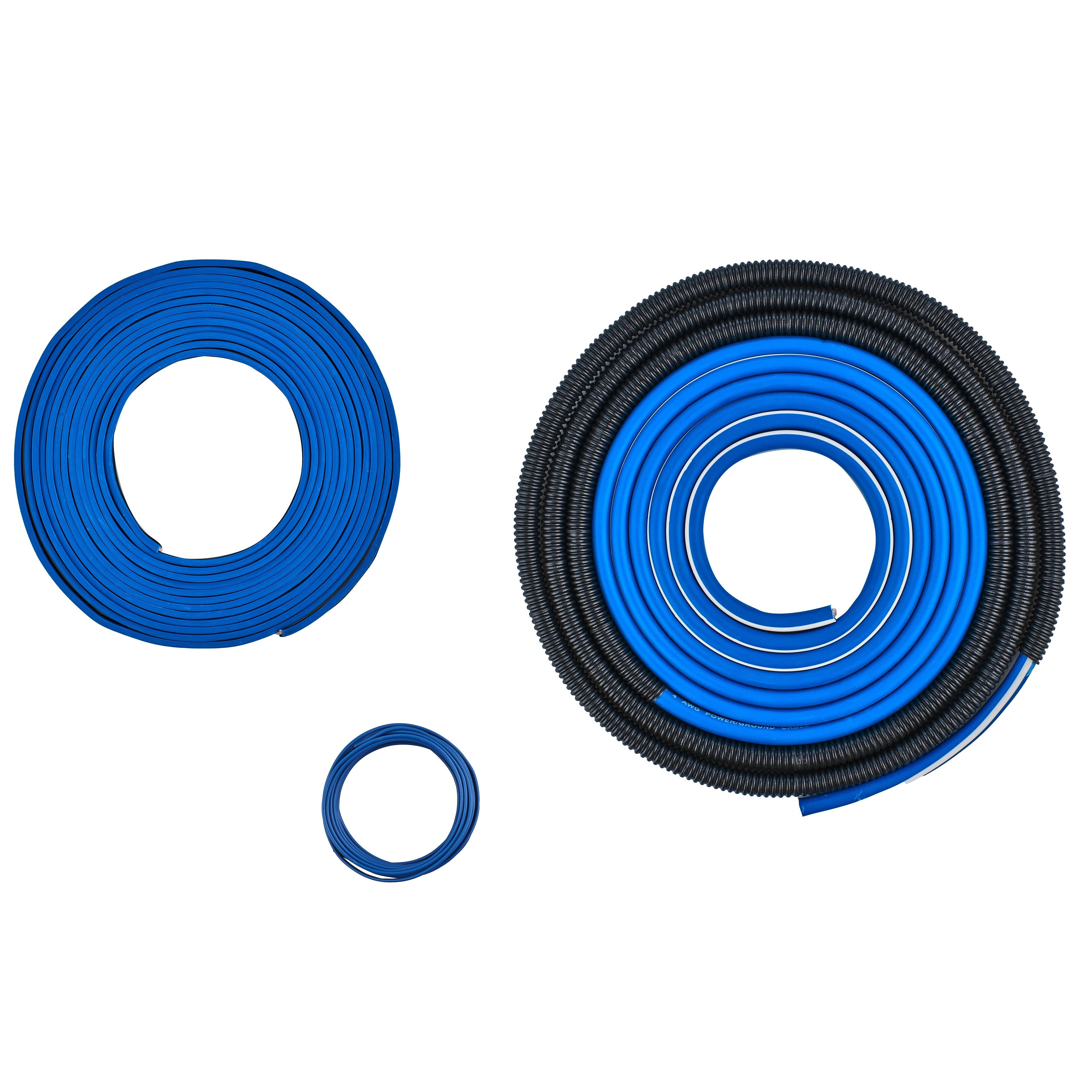 4-GA Amplifier Installation Kit - BLUE