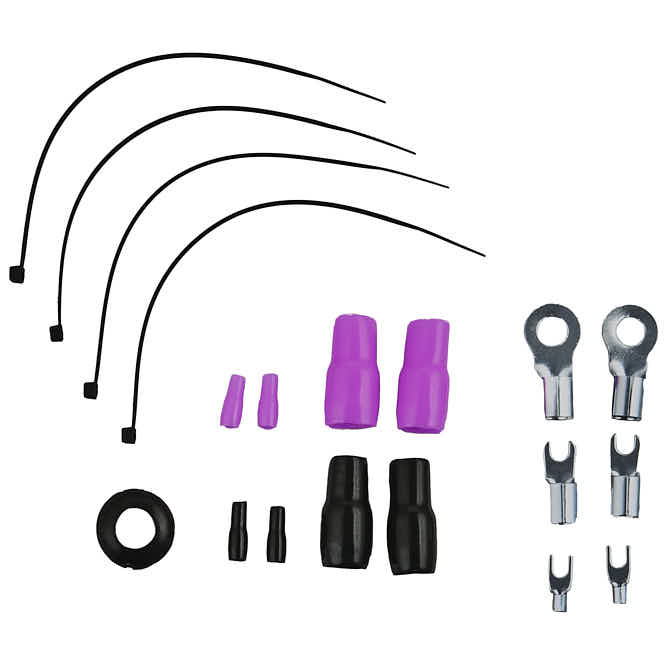 4-GA Amplifier Installation Kit - PURPLE