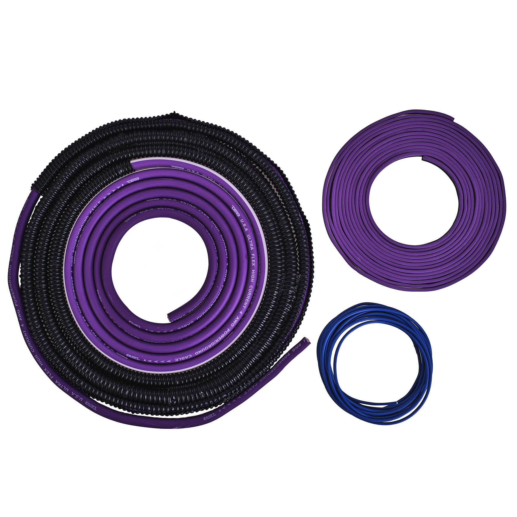 4-GA Amplifier Installation Kit - PURPLE