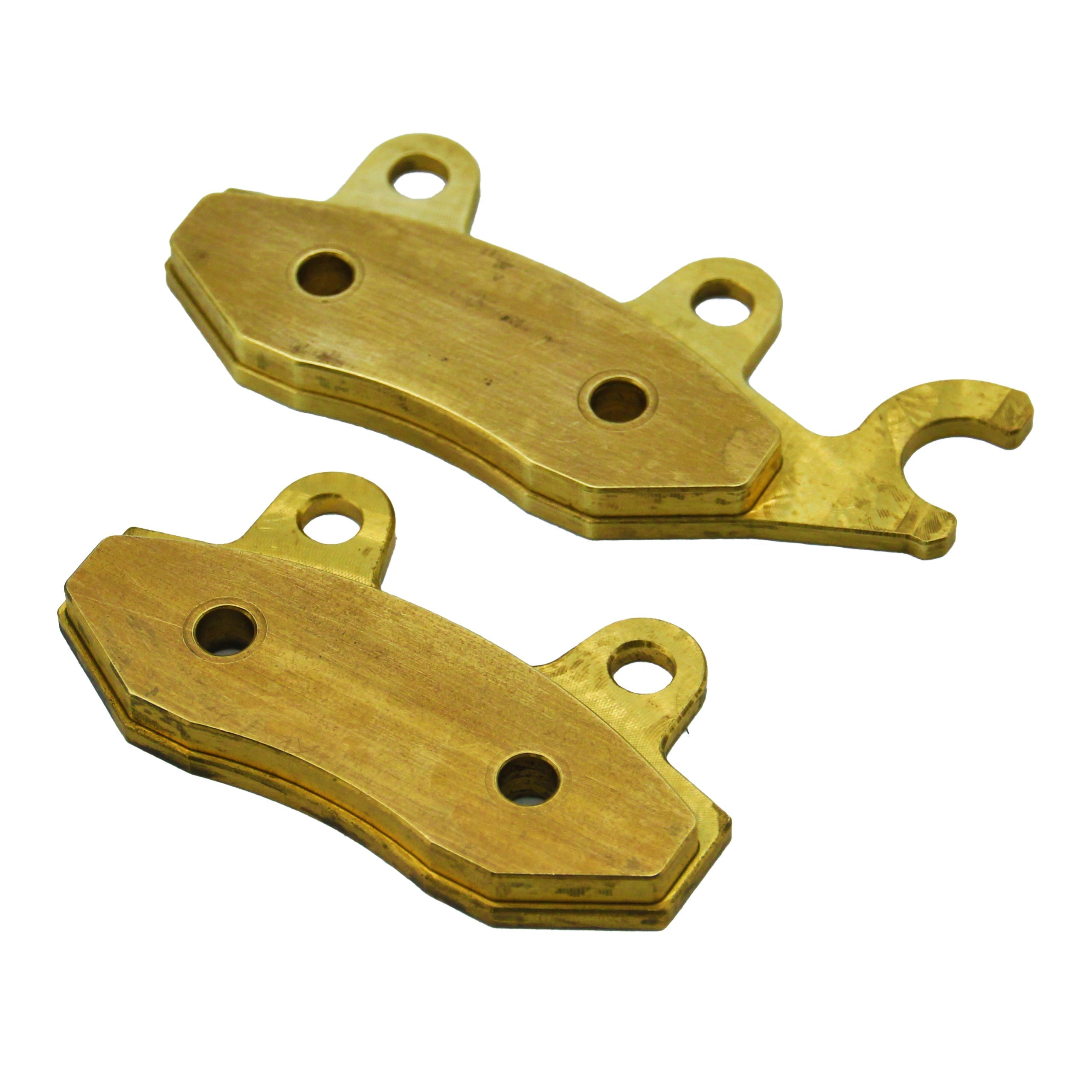 Yamaha YFZ 450R SE 2009-2023 and YFZ 450 2006-2011 & 2017 Brass Brake Pad Front Axle Set