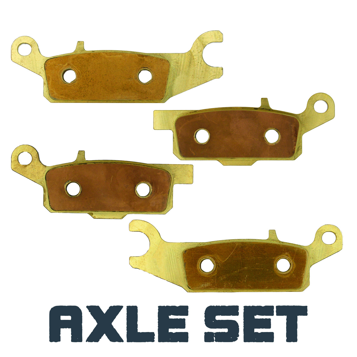 Yamaha Grizzly 700/550 2007-2026 Brass Brake Pad Set