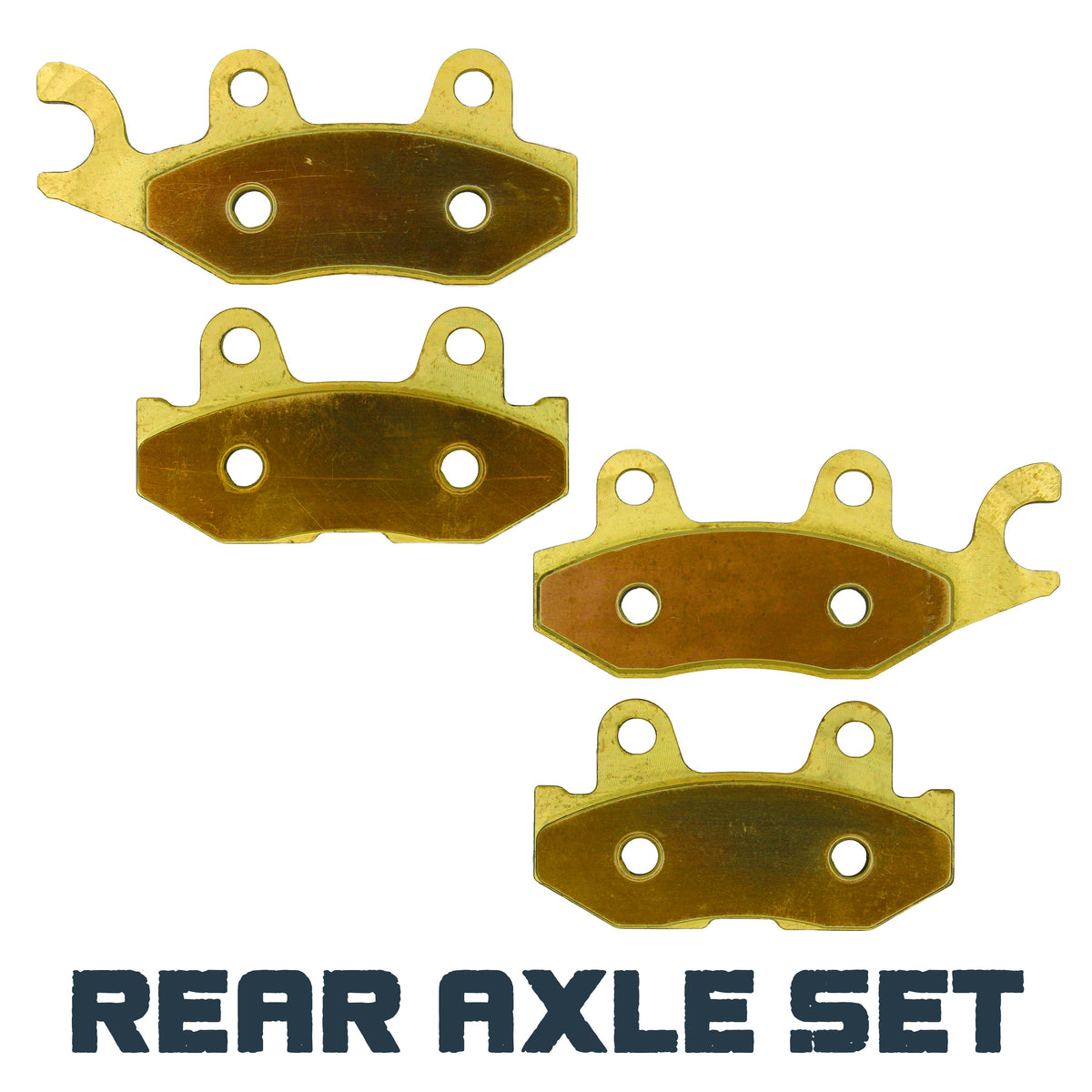 Yamaha Wolverine 700/850/1000 2016-2026 Brass Brake Pad Set