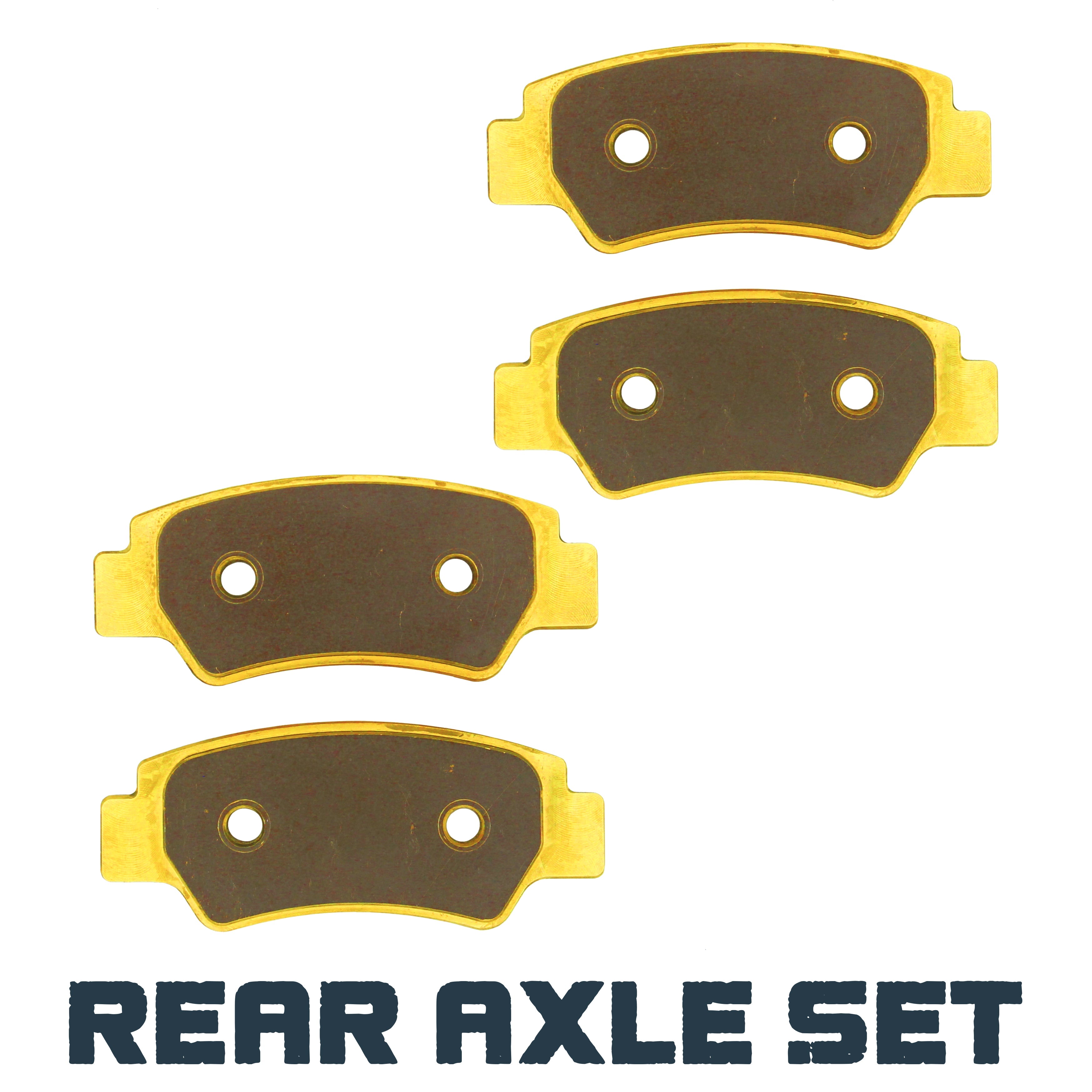 CFMoto U10 PRO/U10XL PRO 2025-2026 Brass Brake Pad Set