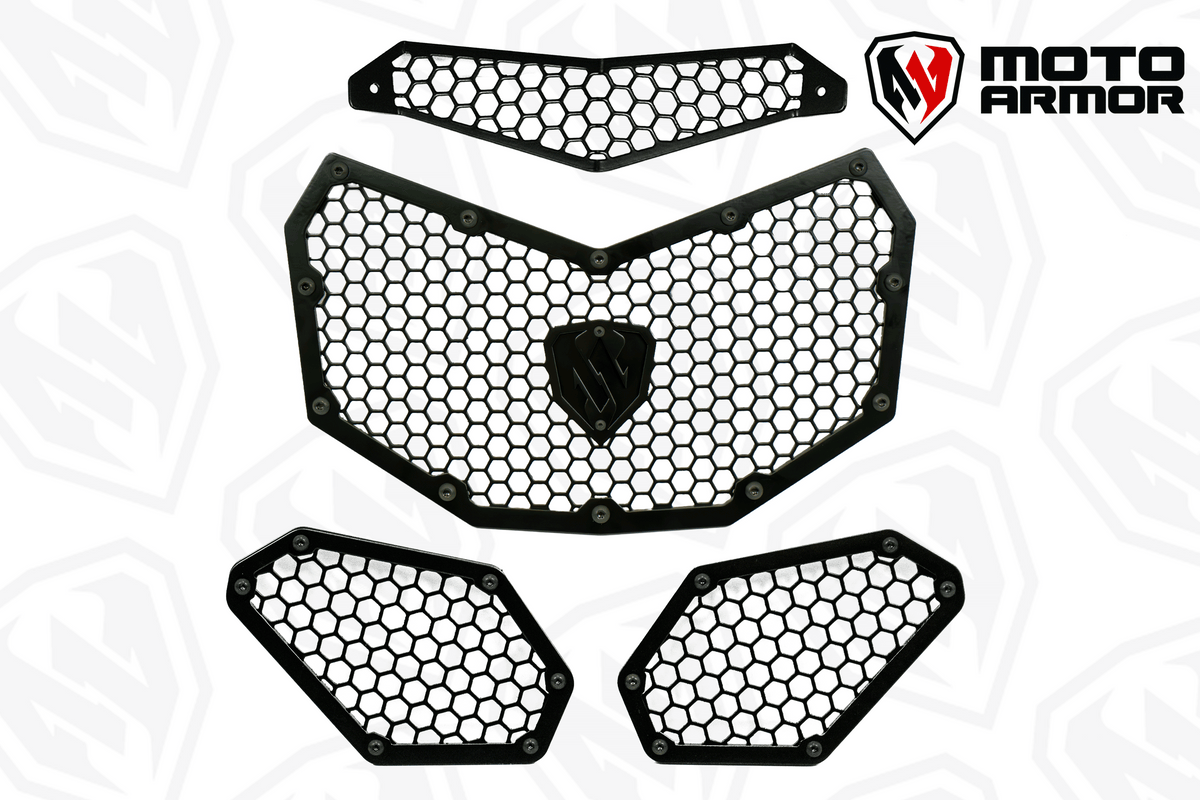 Moto Armor Maverick X3 Radiator Grill Set